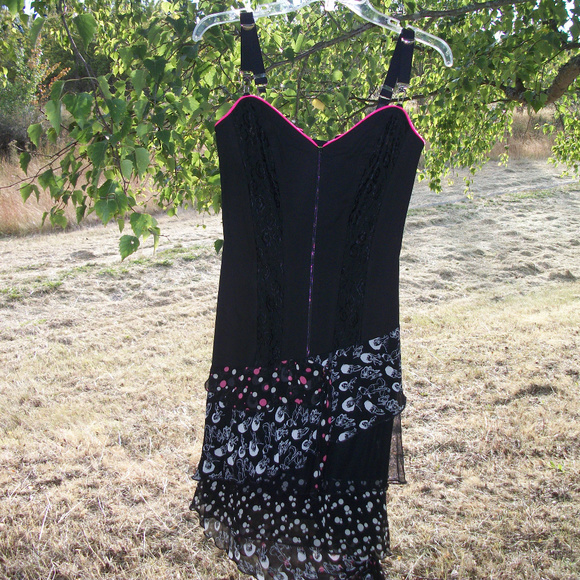 COQUETTE AESTHETIC. STEAMPUNK EURO PINUP TIGHT CORSET DRESS 40, SM - Picture 1 of 7